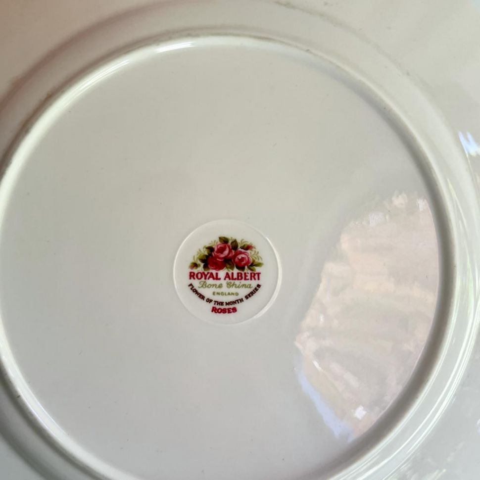 Тарелка Royal Albert 12 месяцев Июнь 21см Англия