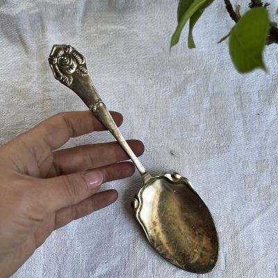 Лопатка для торта 21 см Роза