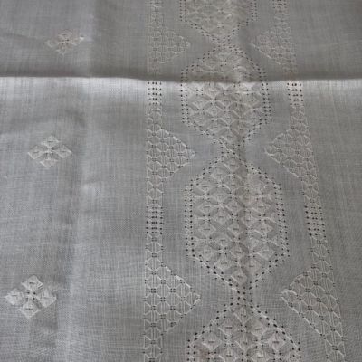 Скатерть лён с вышивкой 190х120