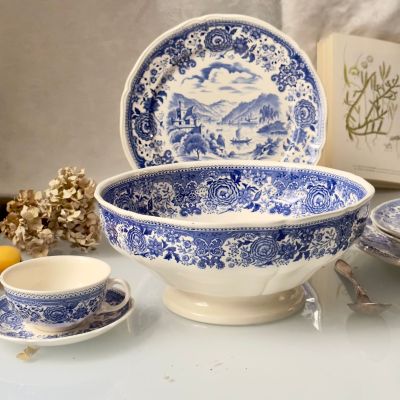 Салатник ВиллеройБох Burgenland синий 24 см Германия