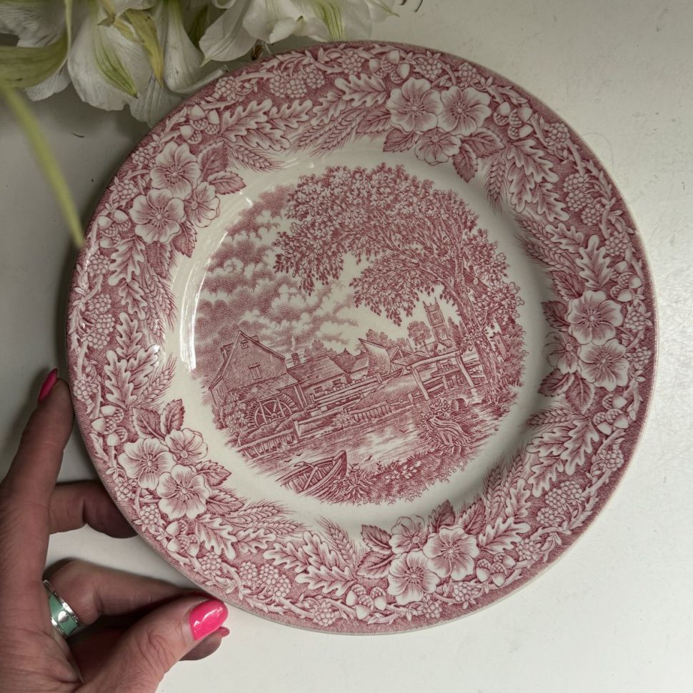 Тарелка Broadharst Staffordshire 21 см Англия