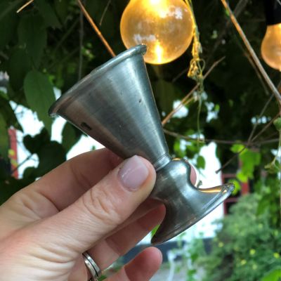 Рюмка на ножке 40 мл Норвегия олово