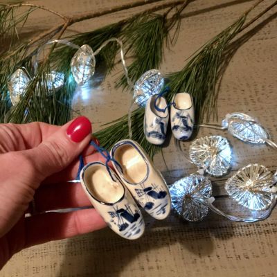 Мини сабо подвес Голландия пара