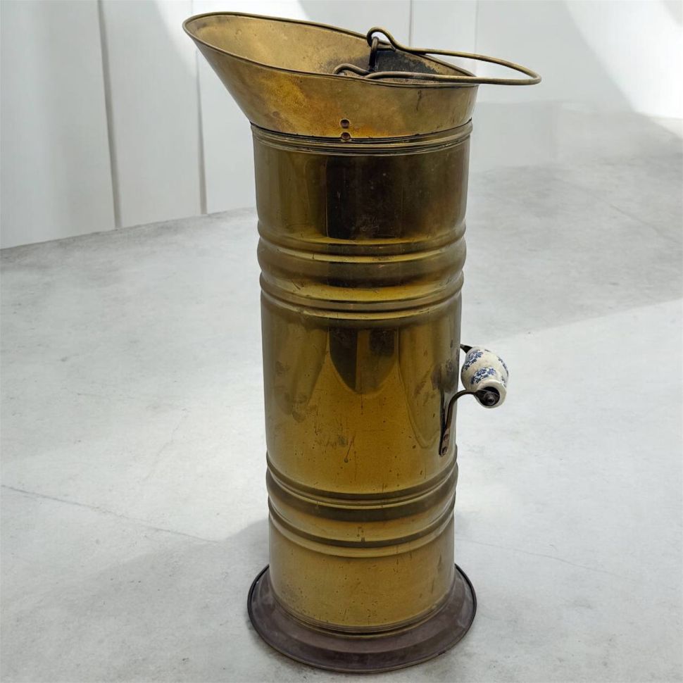 Ведро-тушитель 49 см Голландия латунь