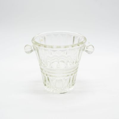 Ведерко для льда граненое стекло
