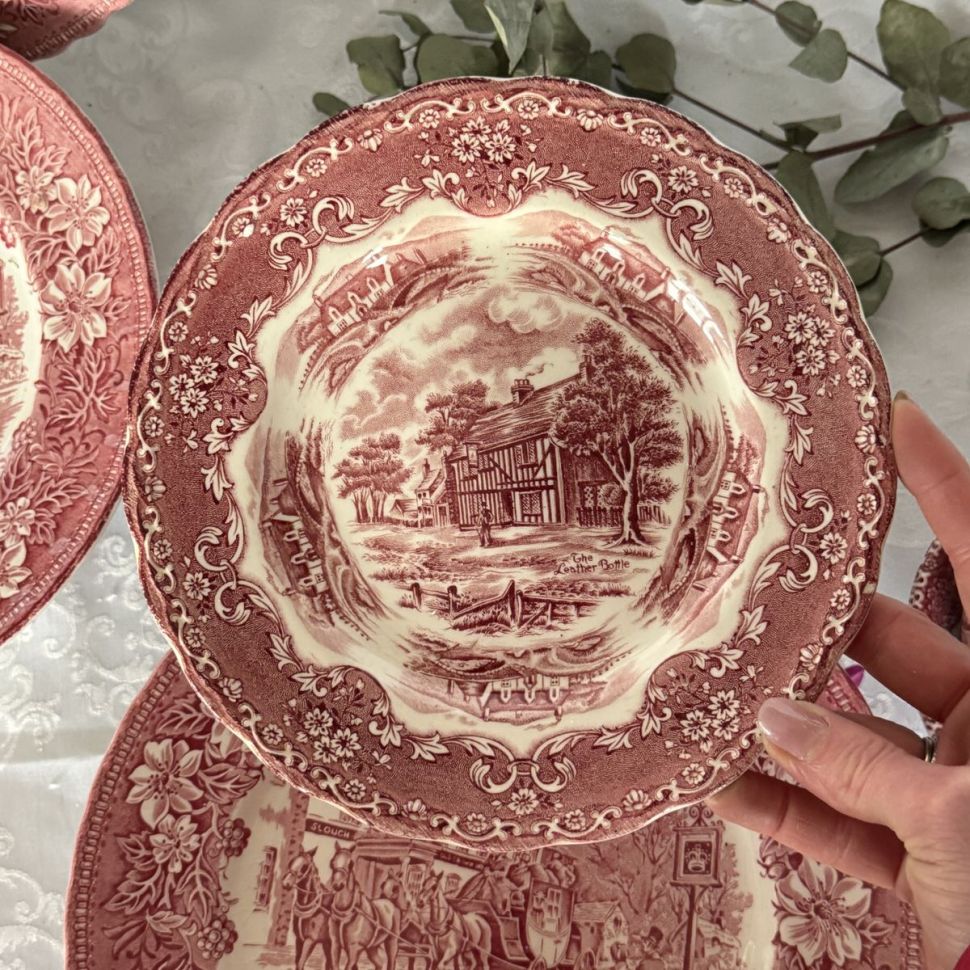 Тарелка Grindley English Country Inns 20 см Англия 