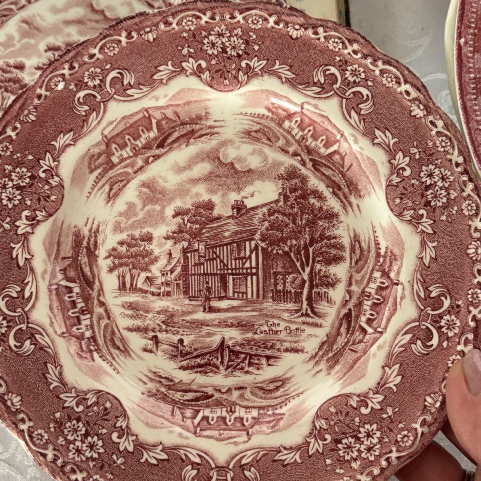 Тарелка Grindley English Country Inns 20 см Англия 