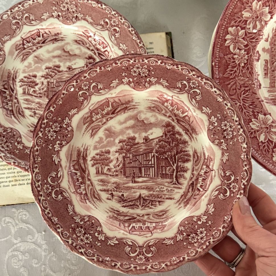 Тарелка Grindley English Country Inns 20 см Англия 