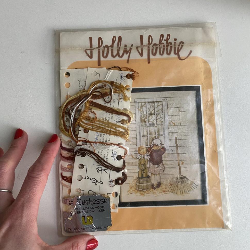 Набор для вышивания Дети у окна 18х24 см