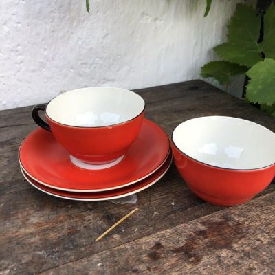 Чайная пара Красная