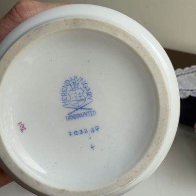 Ваза Herend Apponyi Chinese Bouquet 24 см Венгрия