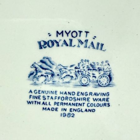 Тарелка Myott Royal Mail 26 см фарфор Англия