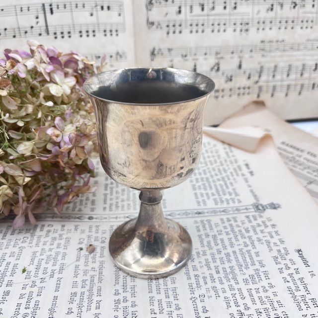 Бокал 100 мл серебрение Англия