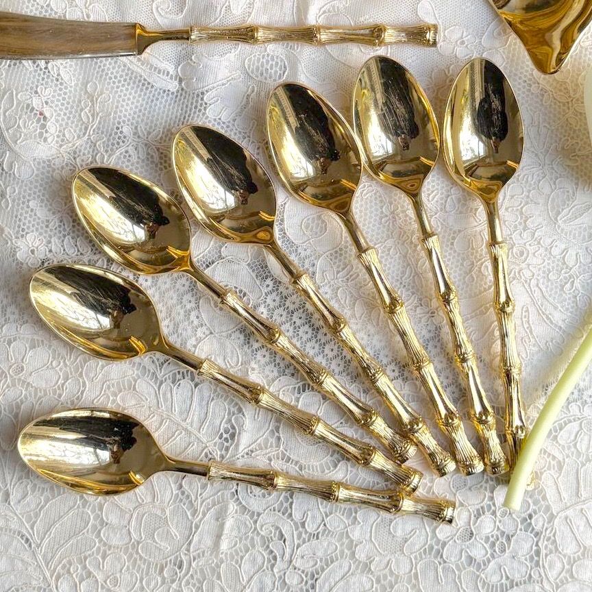 Ложка десертная Oxford Hall Бамбук 17 см Япония