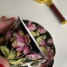 Чайная пара Черный Royal Albert Provincial Flowers Pitcher Plant 200 мл Англия
