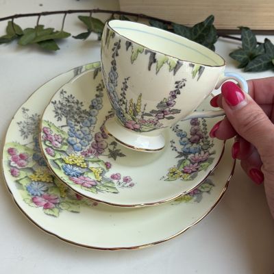 Чайное трио EB Foley Foxglove 200 мл Англия 