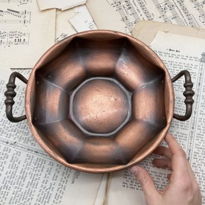 Ваза с ручками для фруктов 27 см