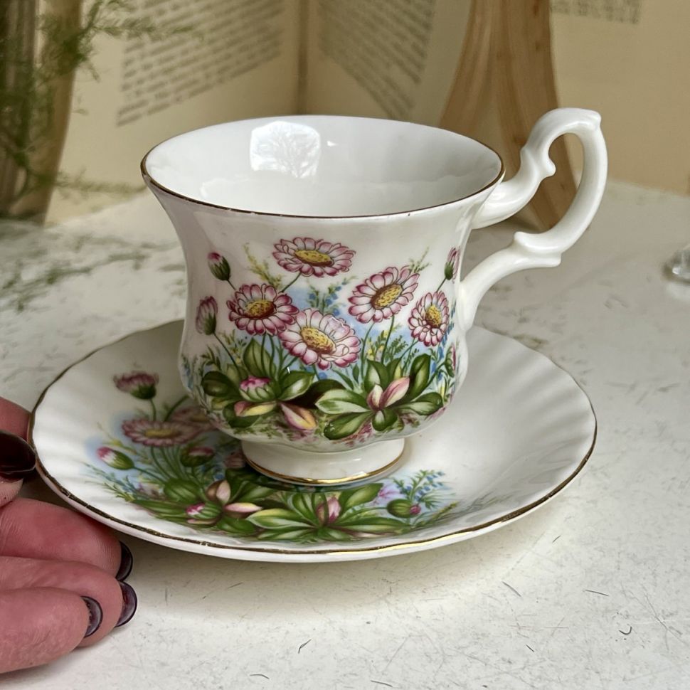 Кофейная пара Royal Albert 130 мл Англия