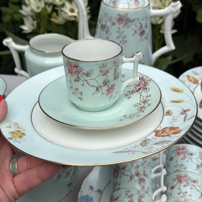 Кофейная пара Haviland Limoges 125 мл Франция конец XIX в.