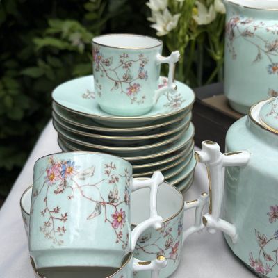 Кофейная пара Haviland Limoges 125 мл Франция конец XIX в.