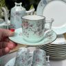 Кофейная пара Haviland Limoges 125 мл Франция конец XIX в.