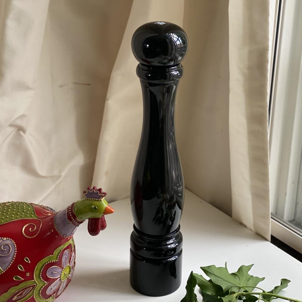 Мельница для перца 40 см черная WMF дерево 