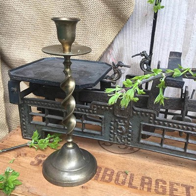 Подсвечник на одну свечу Спираль