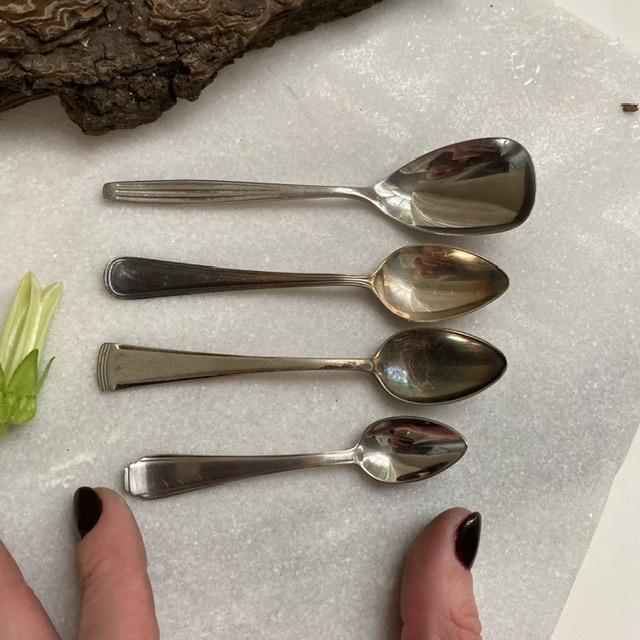 Ложка кофейная ложка для сахара набор 4 шт Модерн