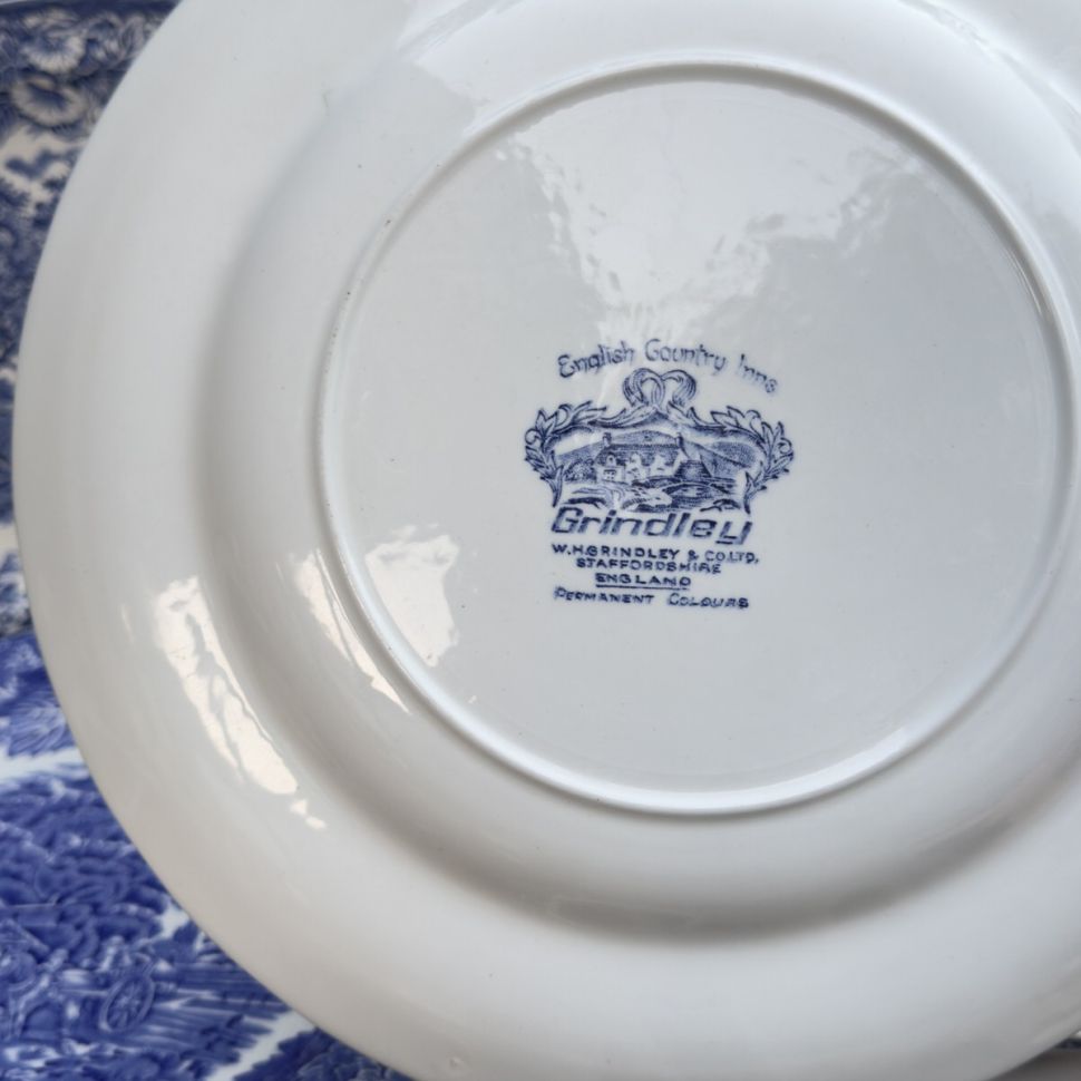 Тарелка Grindley English Country Inns 20 см Англия 
