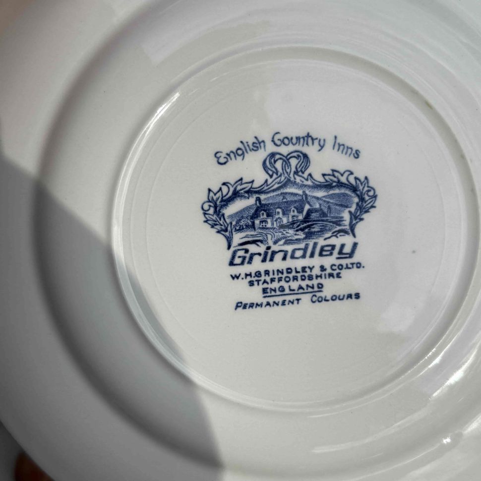 Тарелка Grindley English Country Inns 20 см Англия 