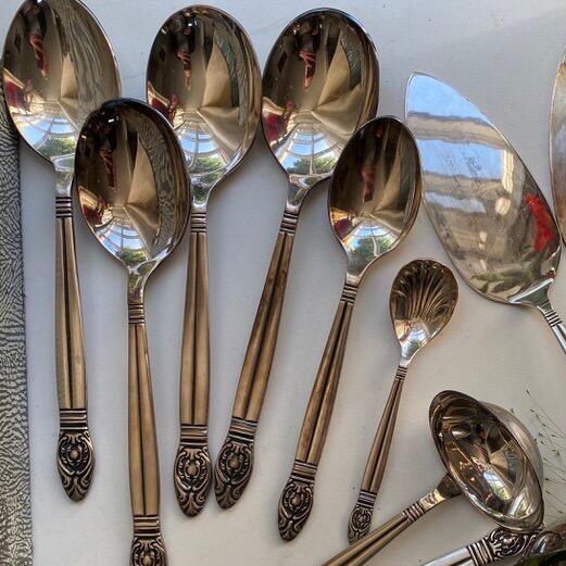 Ложка для салата 23 см Solingen Ebel серебрение 240