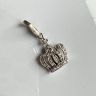Подвеска шарм Корона 2 см в стиле Thomas Sabo 925