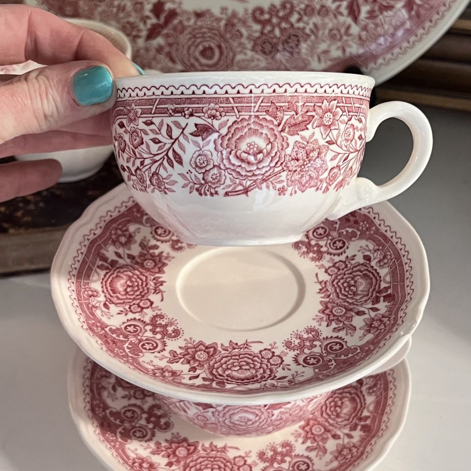 Чайная пара ВиллеройБох Burgenland 220 мл фарфор Германия