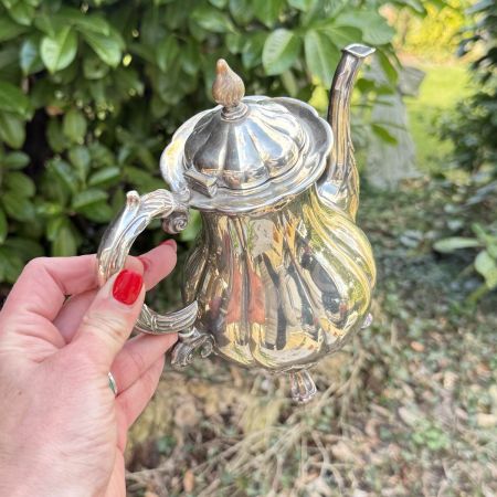 Чайник кофейник 800 мл серебрение Дания