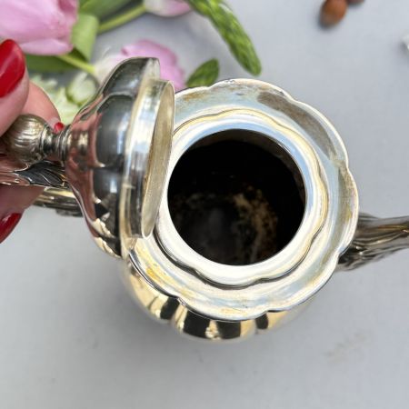 Чайник кофейник 800 мл серебрение Дания