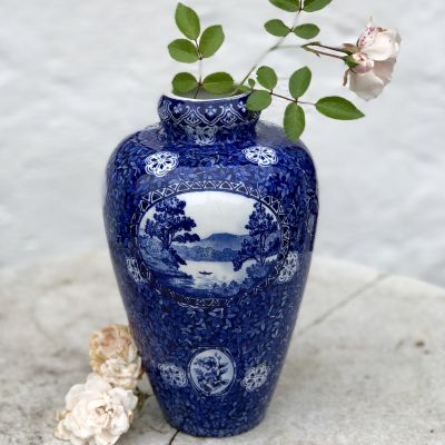 Ваза синяя Rorstrand Sweden