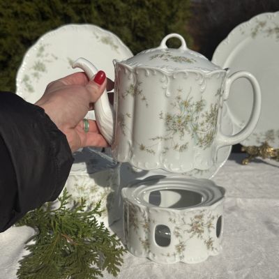 Подставка под чайник Rosenthal Monbijou полевые цветы 15 см Германия