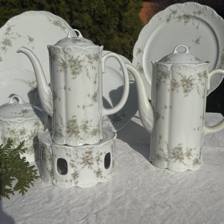 Подставка под чайник Rosenthal Monbijou полевые цветы 15 см Германия