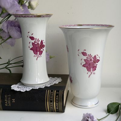 Ваза Herend Apponyi Chinese Bouquet 21 см Венгрия