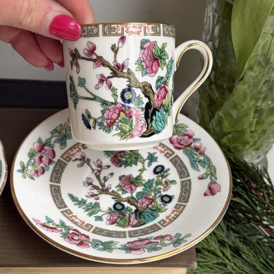 Кофейная пара Royal Grafton Indian Tree 100 мл Англия 