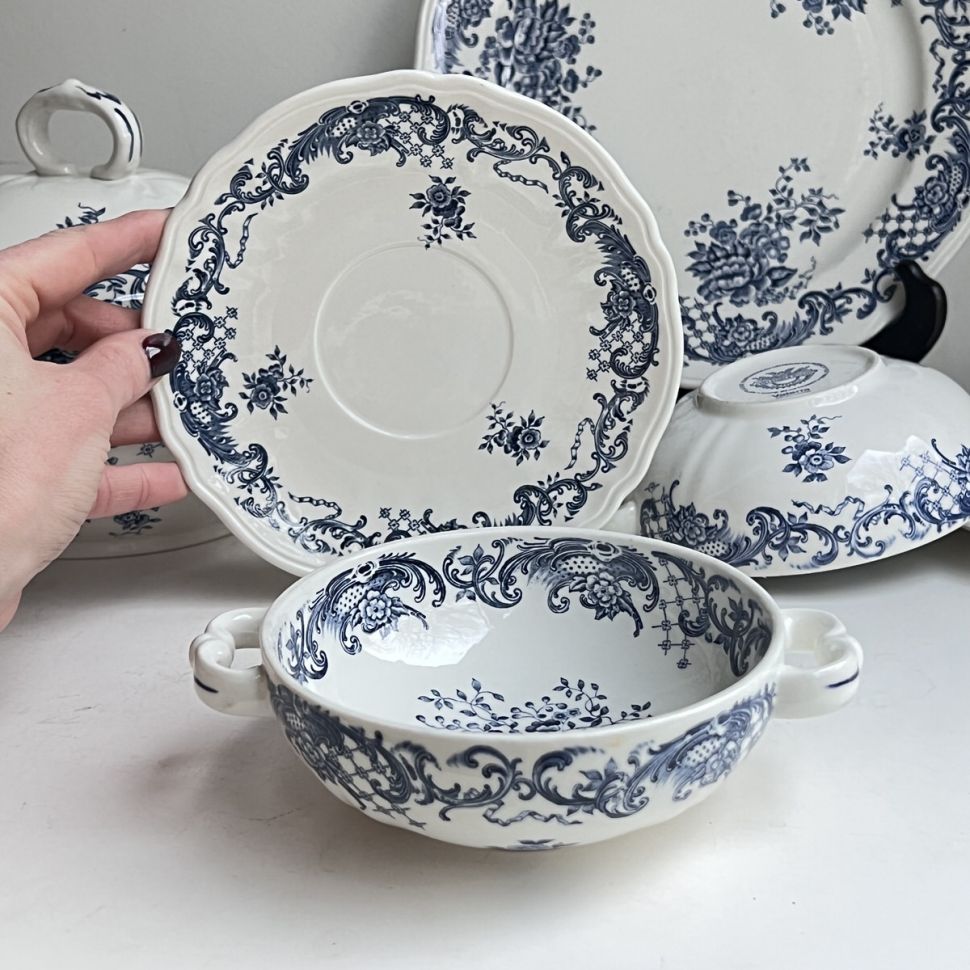 Бульонная пара Valeria ВиллеройБох 300 мл Германия 1940-1970 гг.