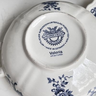 Бульонная пара Valeria ВиллеройБох 300 мл Германия 1940-1970 гг.