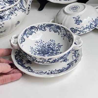 Бульонная пара Valeria ВиллеройБох 300 мл Германия 1940-1970 гг.