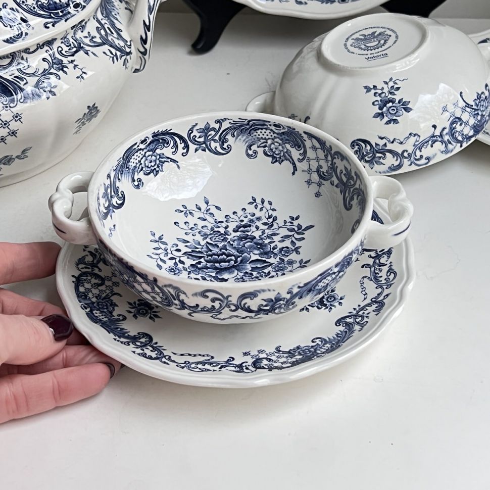 Бульонная пара Valeria ВиллеройБох 300 мл Германия 1940-1970 гг.