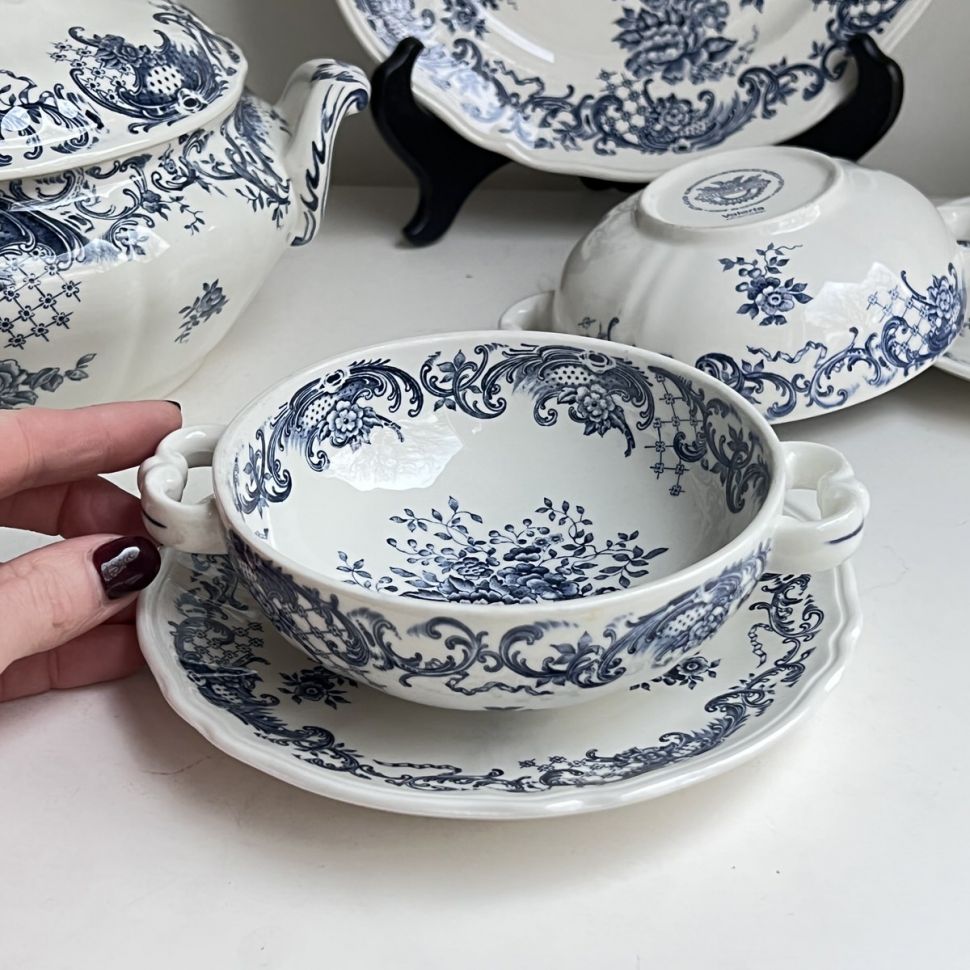 Бульонная пара Valeria ВиллеройБох 300 мл Германия 1940-1970 гг.