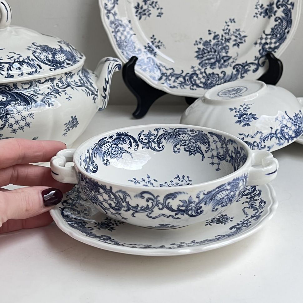 Бульонная пара Valeria ВиллеройБох 300 мл Германия 1940-1970 гг.