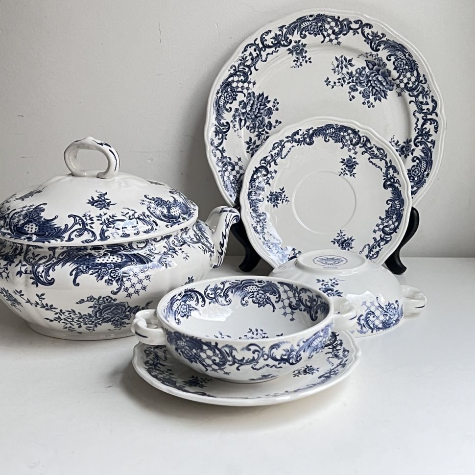 Бульонная пара Valeria ВиллеройБох 300 мл Германия 1940-1970 гг.