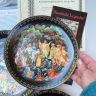Предзаказ Тарелка Палех Русские сказки Двенадцать месяцев 20 см 1990 г Bradex