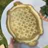 Поднос флорентийский 50х36 см дерево Италия 