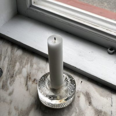 Подсвечник 7 см хрусталь